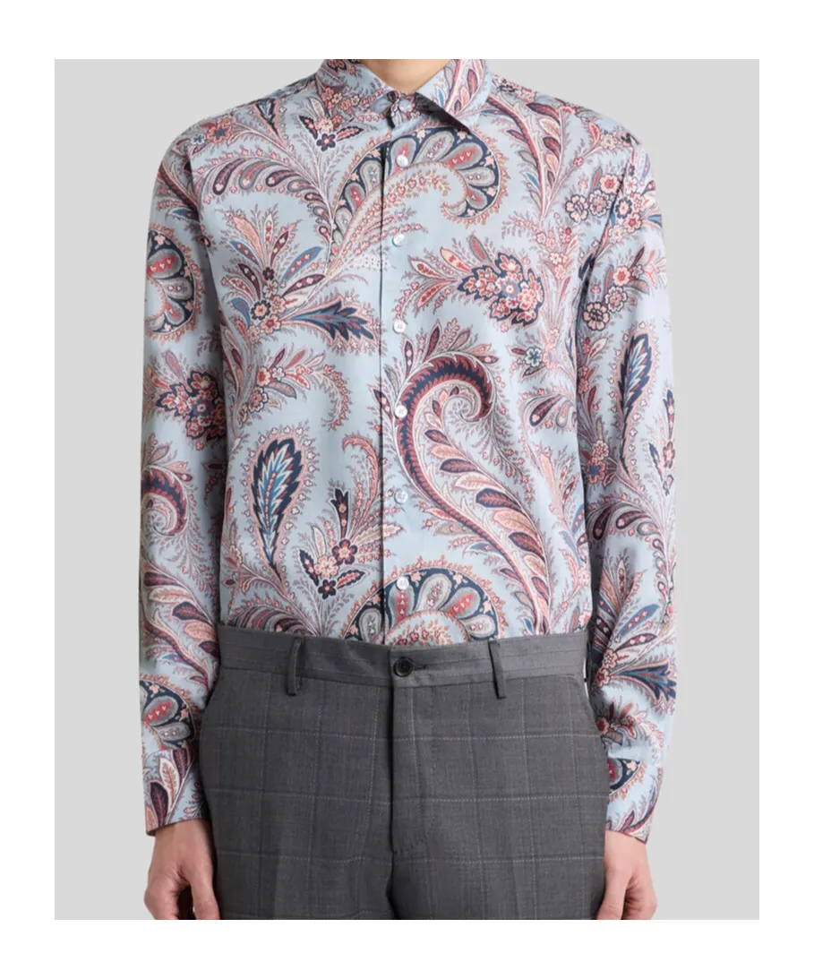 Floral Paisley Cotton Shirt