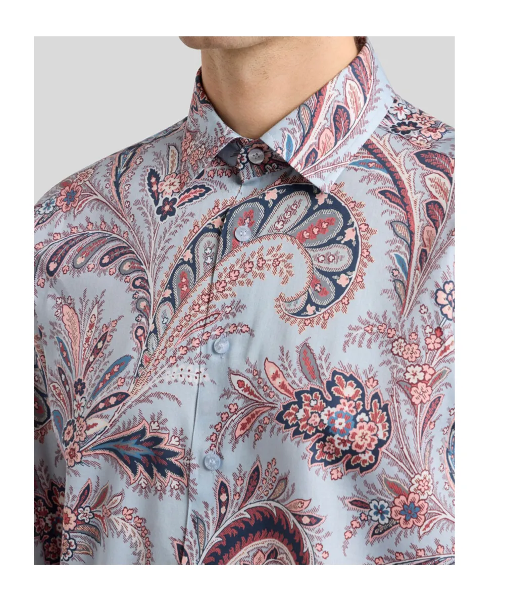 Floral Paisley Cotton Shirt