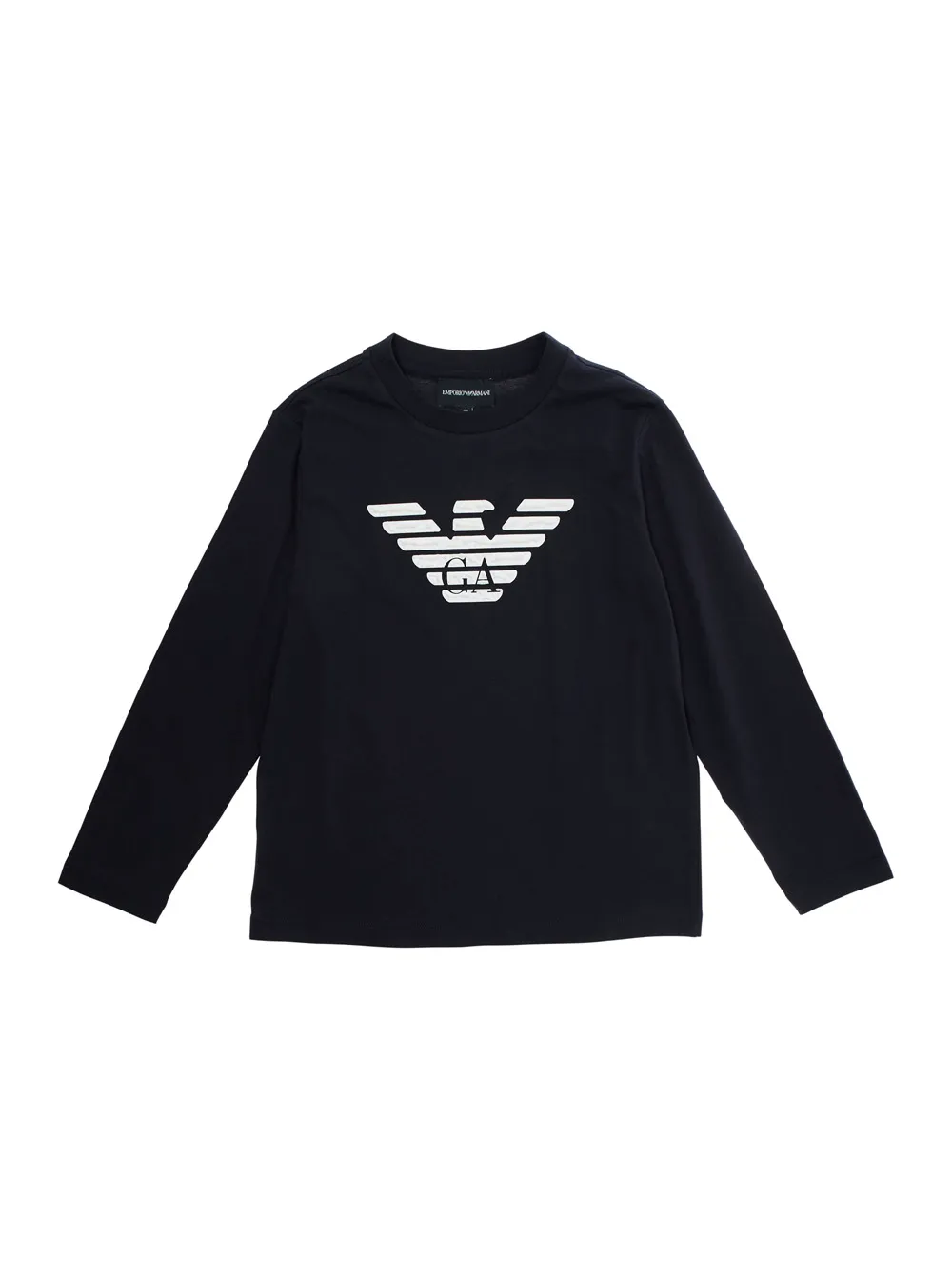 Eagle Logo-Print Long-Sleeve Sweatshirt