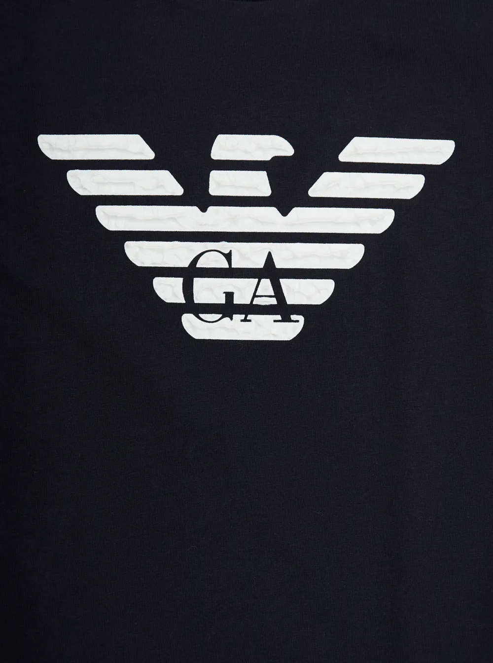 Eagle Logo-Print Long-Sleeve Sweatshirt