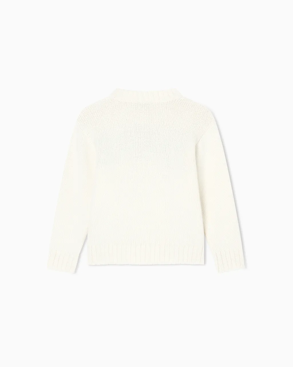 Logo-Detail Wool-Blend Sweater