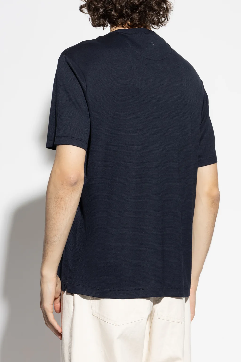 Crew-Neck Cotton T-Shirt