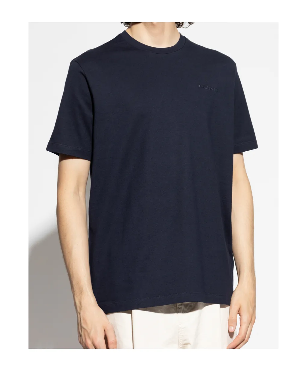 Embroidered Cotton T-Shirt