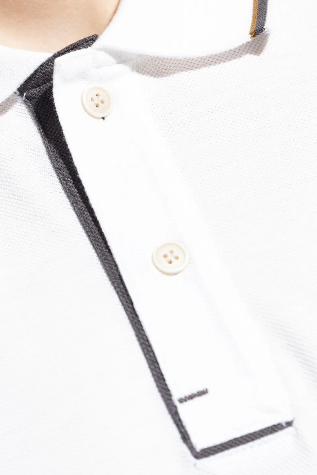 Tipped-Collar Polo Shirt