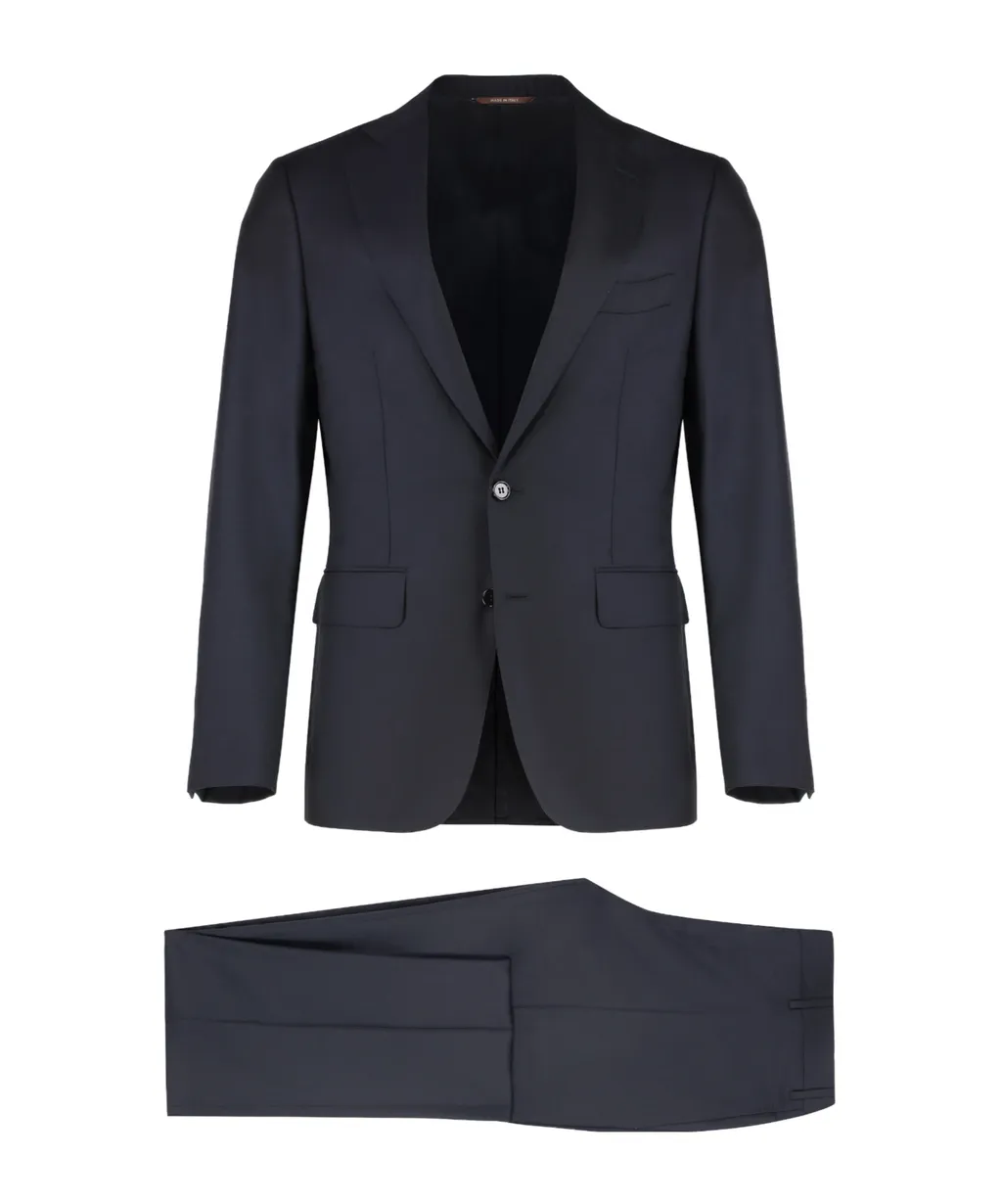 Canali Single Breasted Wool Suit