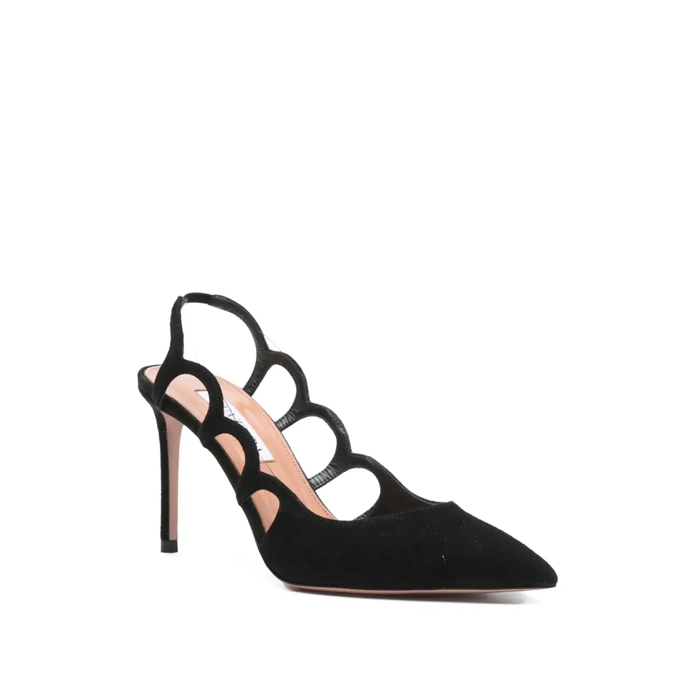 Slingback Cut-Out Pumps