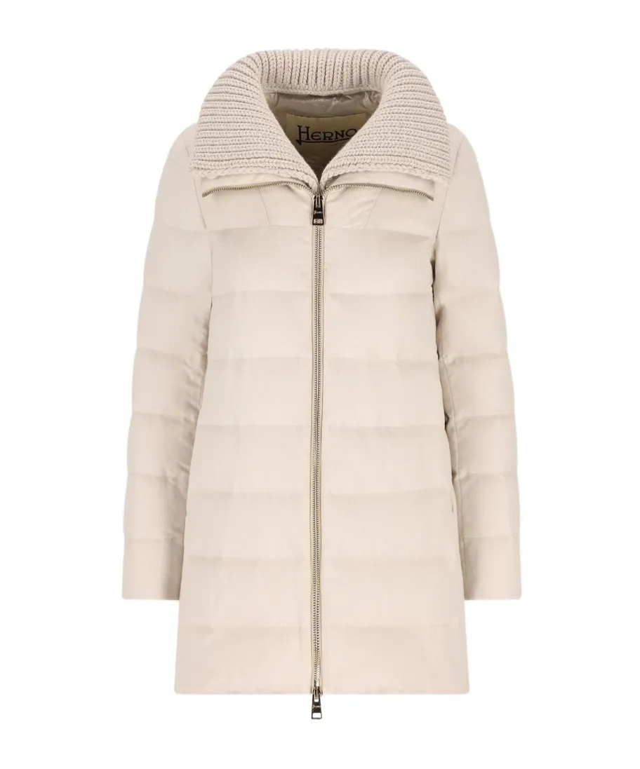 Herno Long-Sleeved Zip-Up Padded Coat