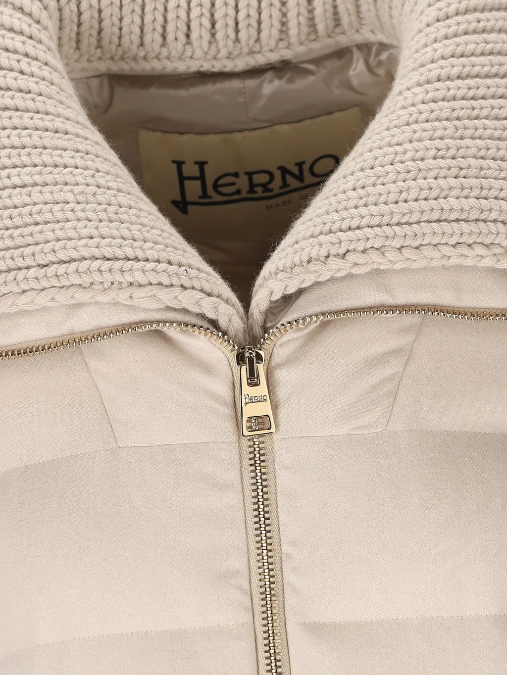 Herno Long-Sleeved Zip-Up Padded Coat