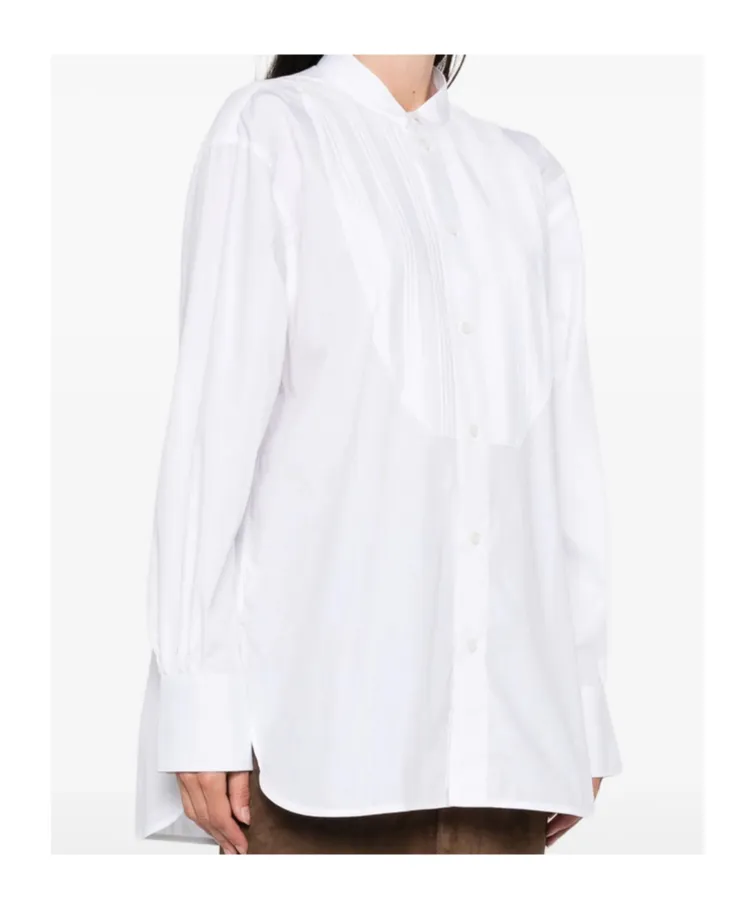 Victoria Beckham Stand-Up Collar Shirt