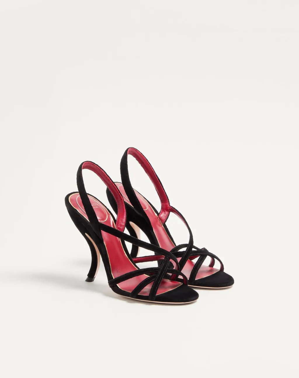 Valentino Vlogo Signature Open Toe Sandals