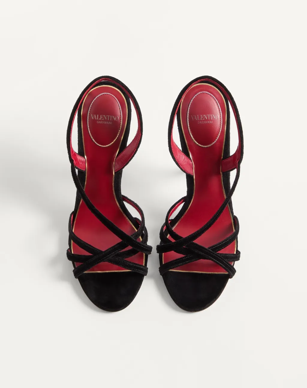 Valentino Vlogo Signature Open Toe Sandals