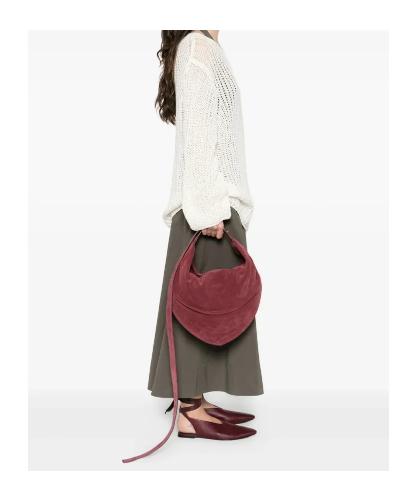 Zippered Shoulder Bag