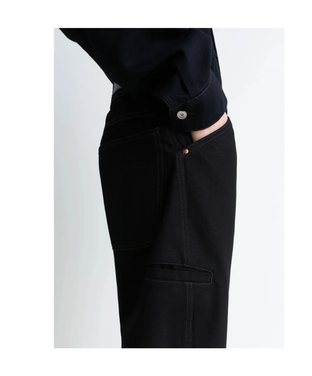 Twisted Workwear Tapered Trousers