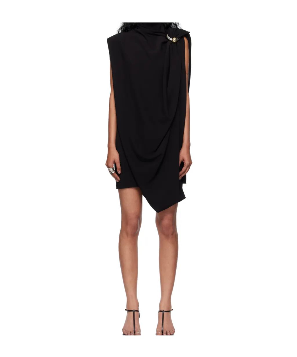 Jean Paul Gaultier Draped Jersey Dress