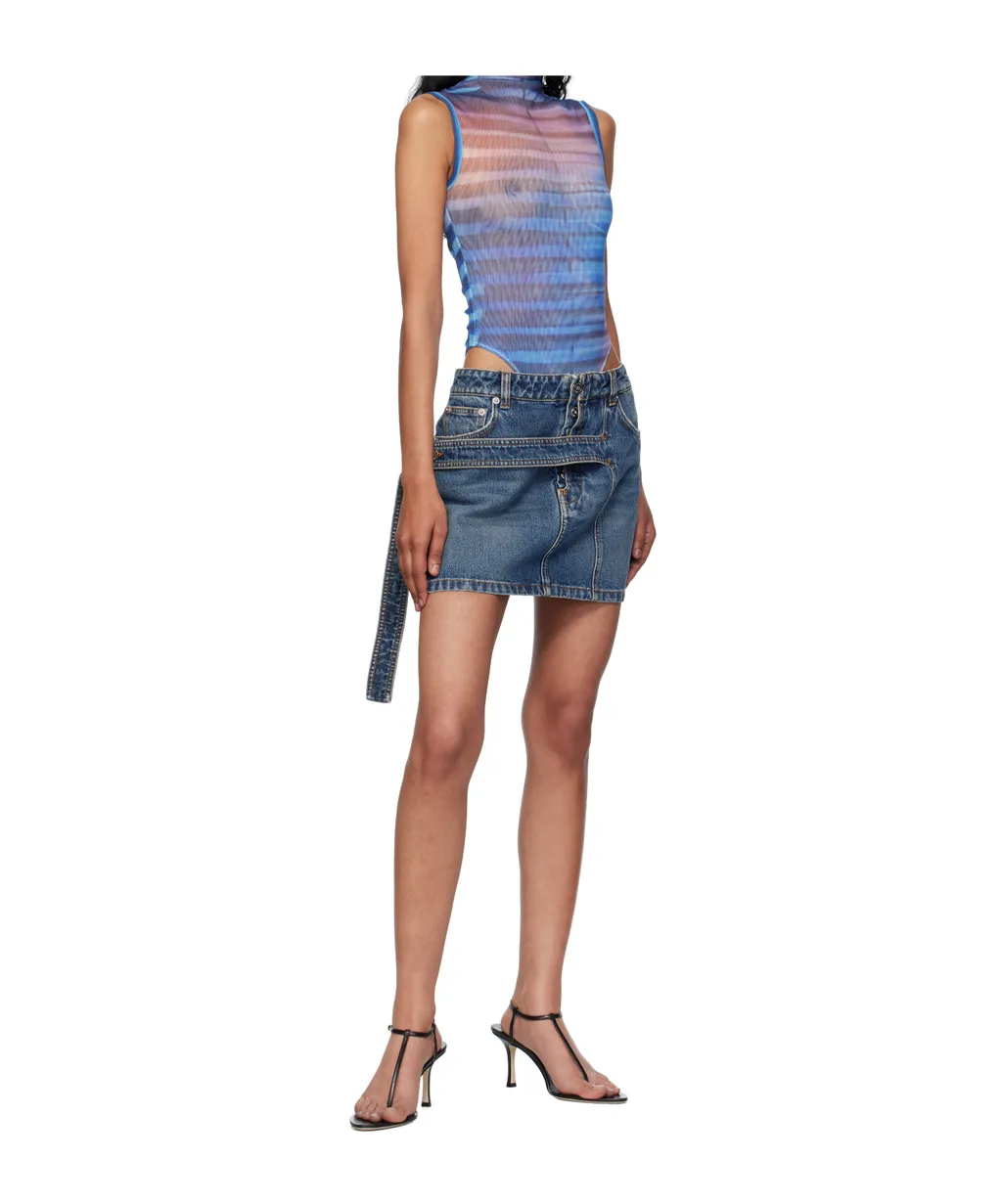 Jean Paul Gaultier Low Waisted Strap Skirt