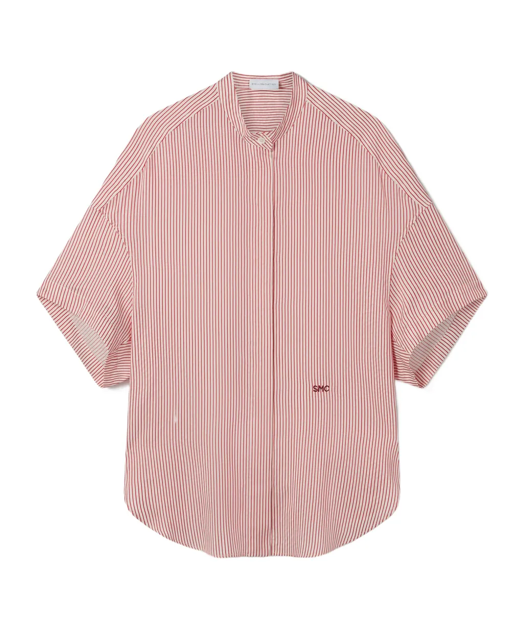 Striped Silk Shirt