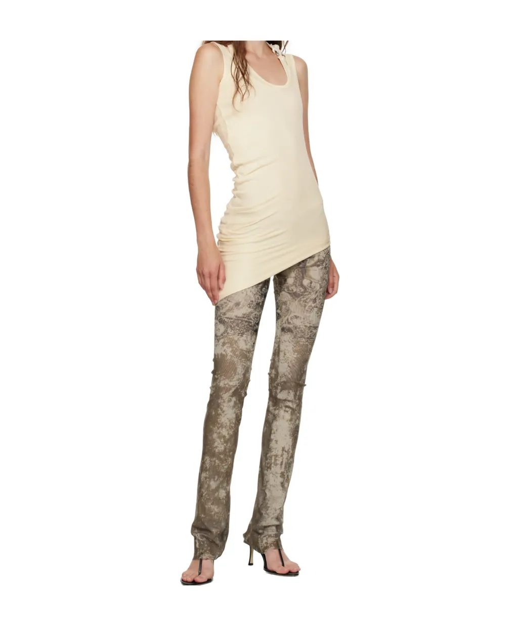 Twisted Double-Layer Tank Top