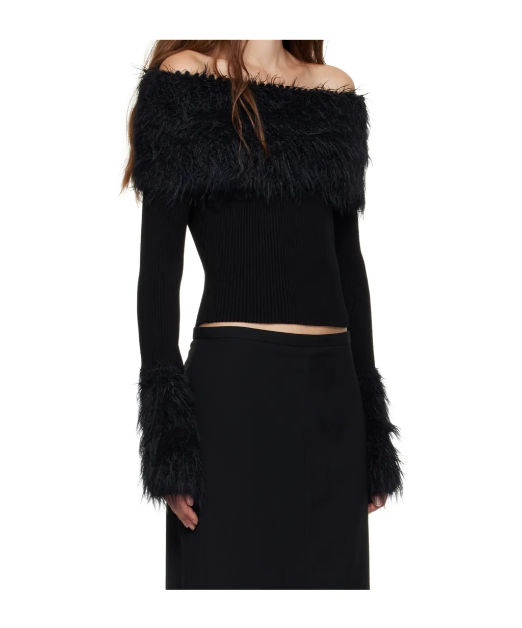 Shearling Sweater