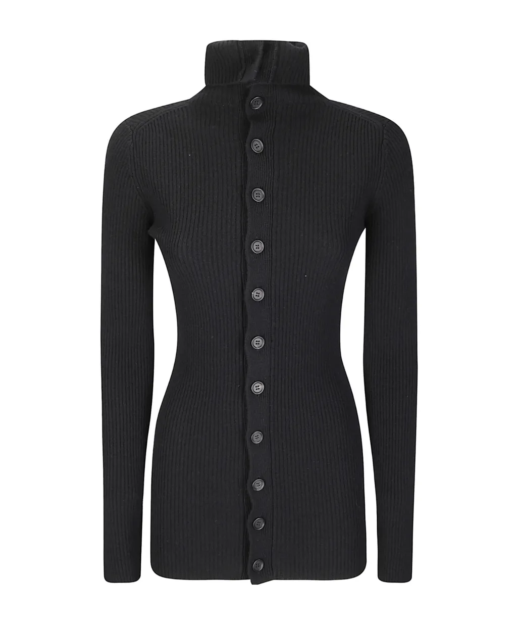 Turtleneck Cardigan