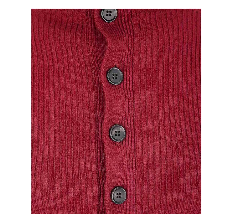 Turtleneck Cardigan