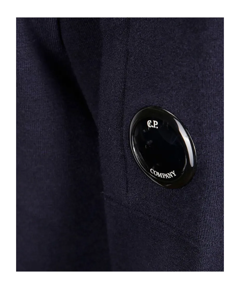 Lens-Detail Crew-Neck Sweater