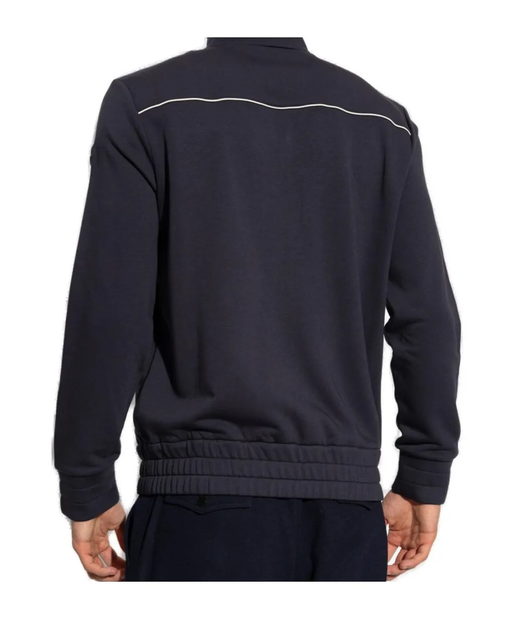 Zip-Up Fleece Track Jacket