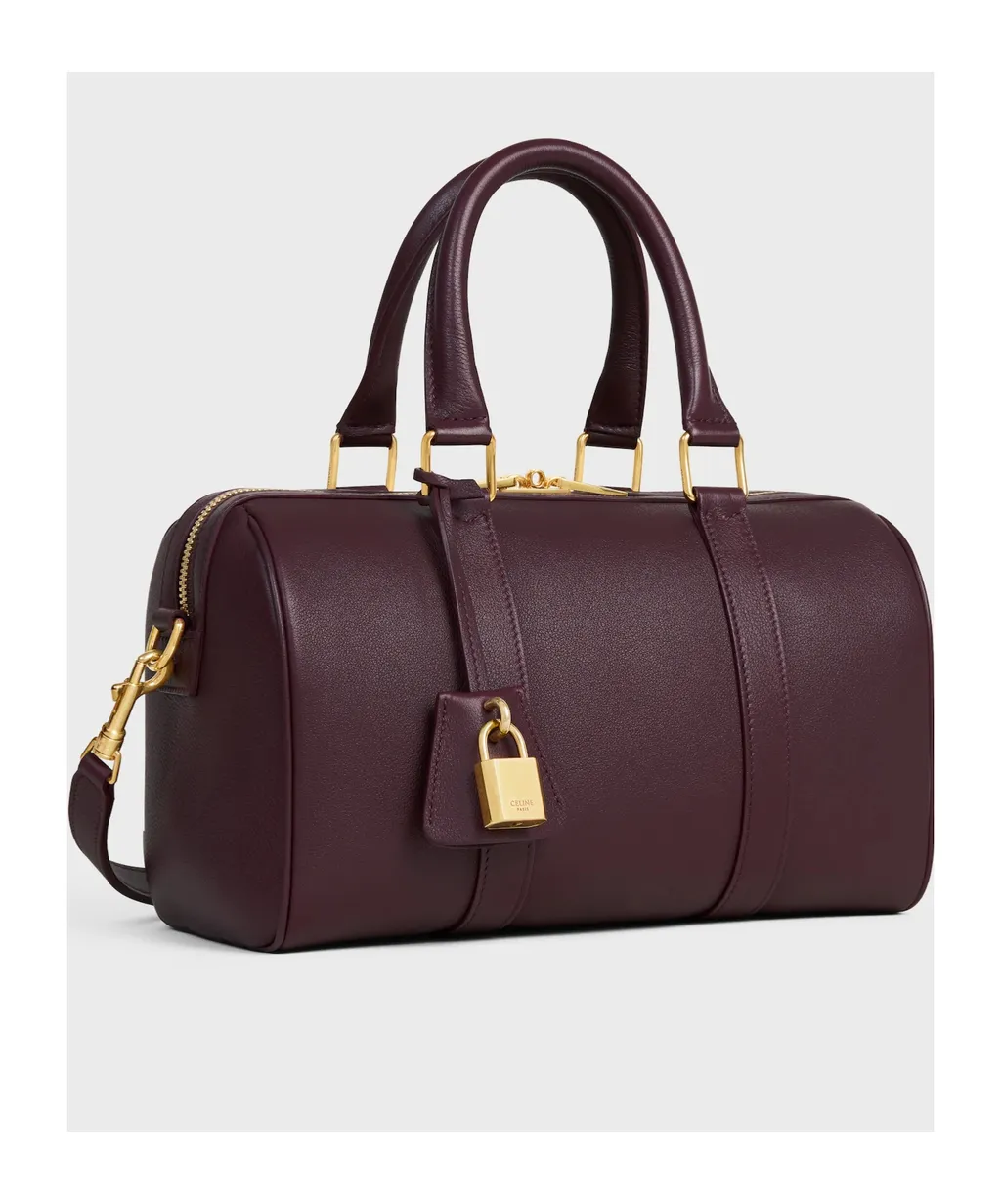 Medium Boston In Supple Grained Calfskin