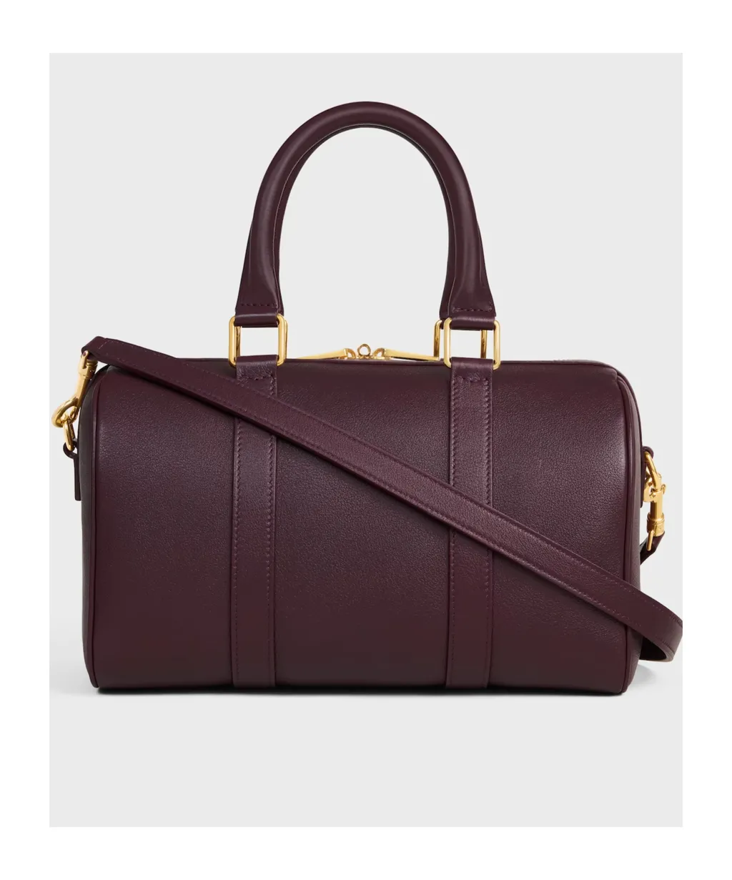 Medium Boston In Supple Grained Calfskin