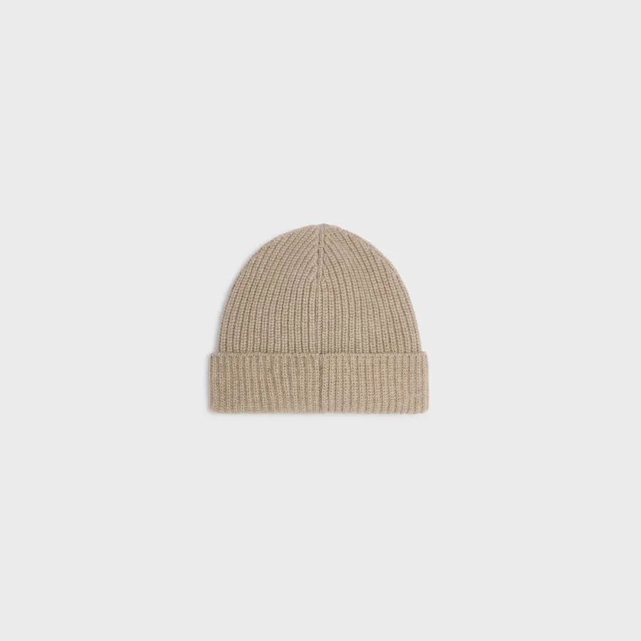 Triomphe Beanie In Scottish Cashmere