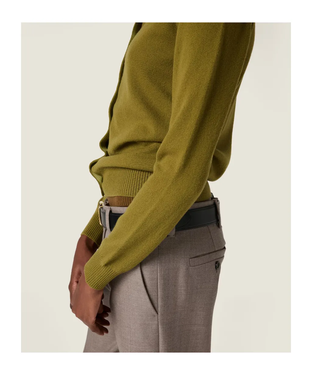 Cashmere Cardigan With Collar