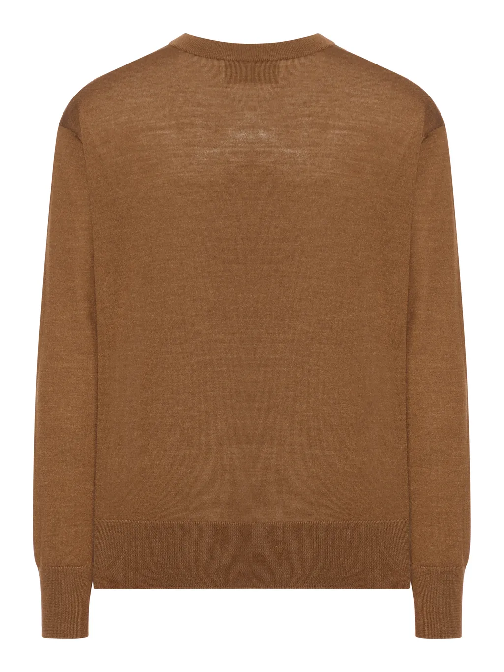 Logo-Embroidery Crew-Neck Sweater