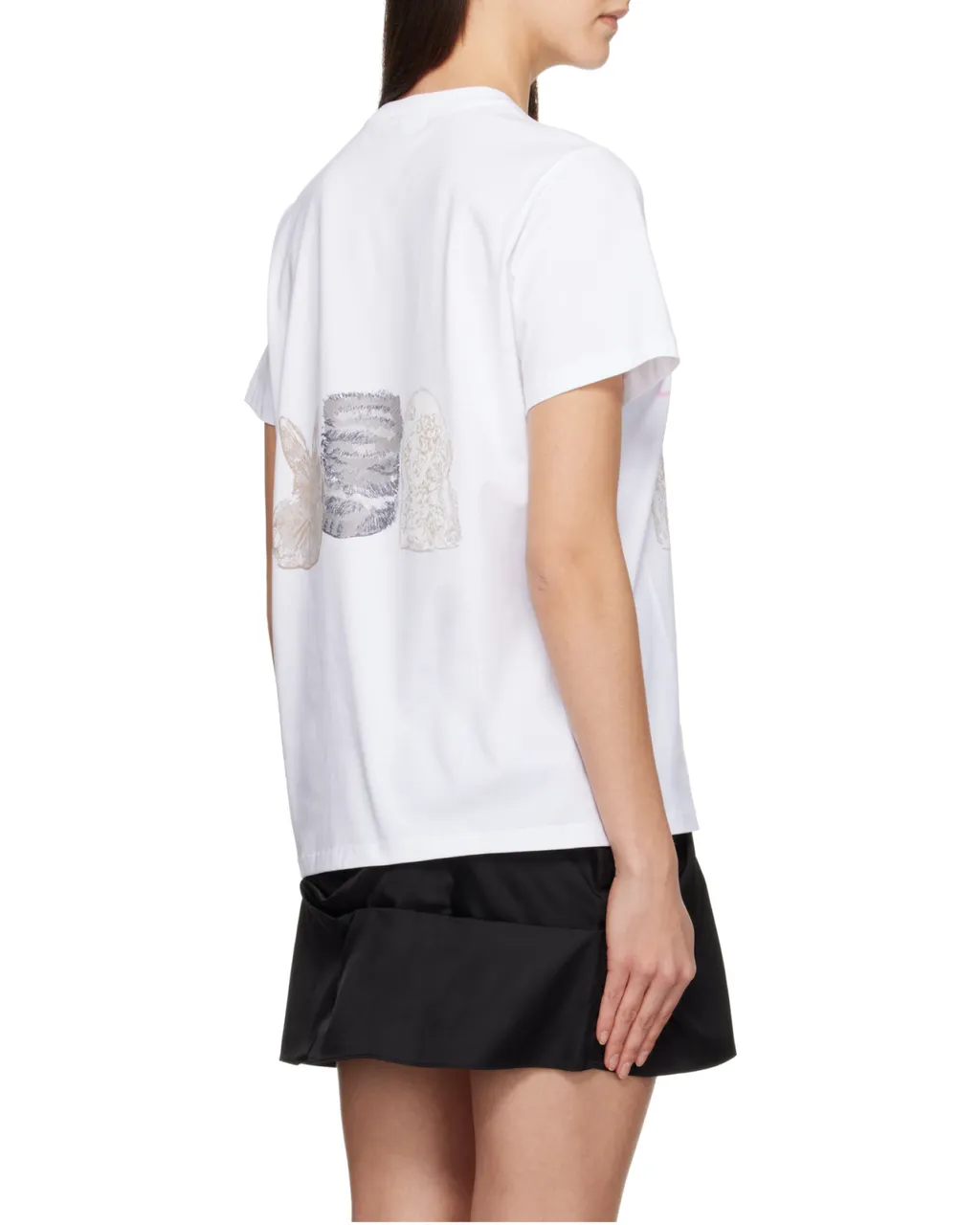 Ganni Logo Detail Short Sleeve T-Shirt