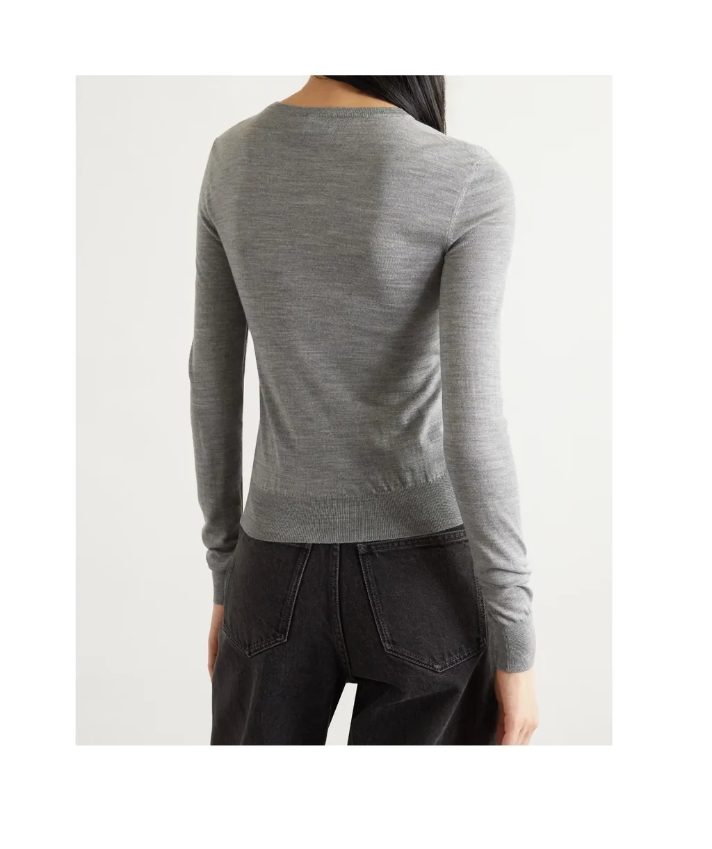 Crew Neck Long Sleeve Sweatshirt