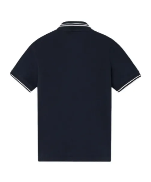 Tipped Collar Polo Shirt