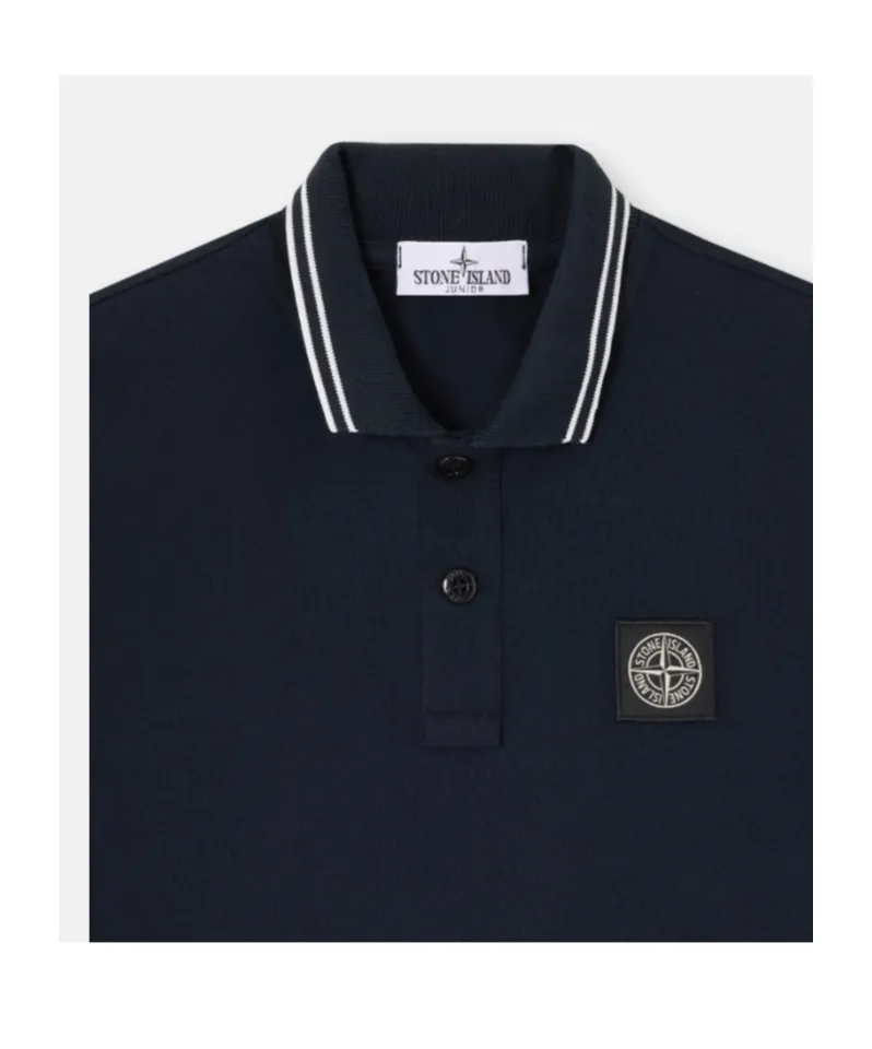 Tipped Collar Polo Shirt