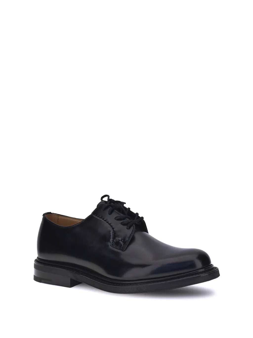 Leather Lace-Up Shoes