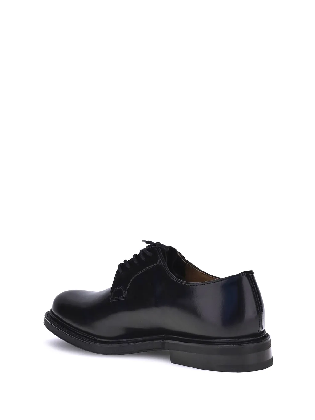 Leather Lace-Up Shoes