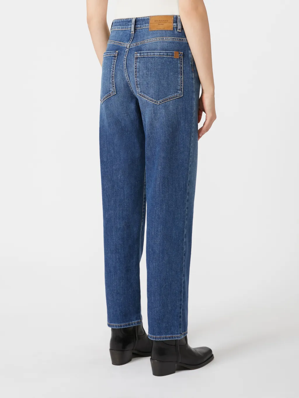 Straight-Fit Denim Jeans