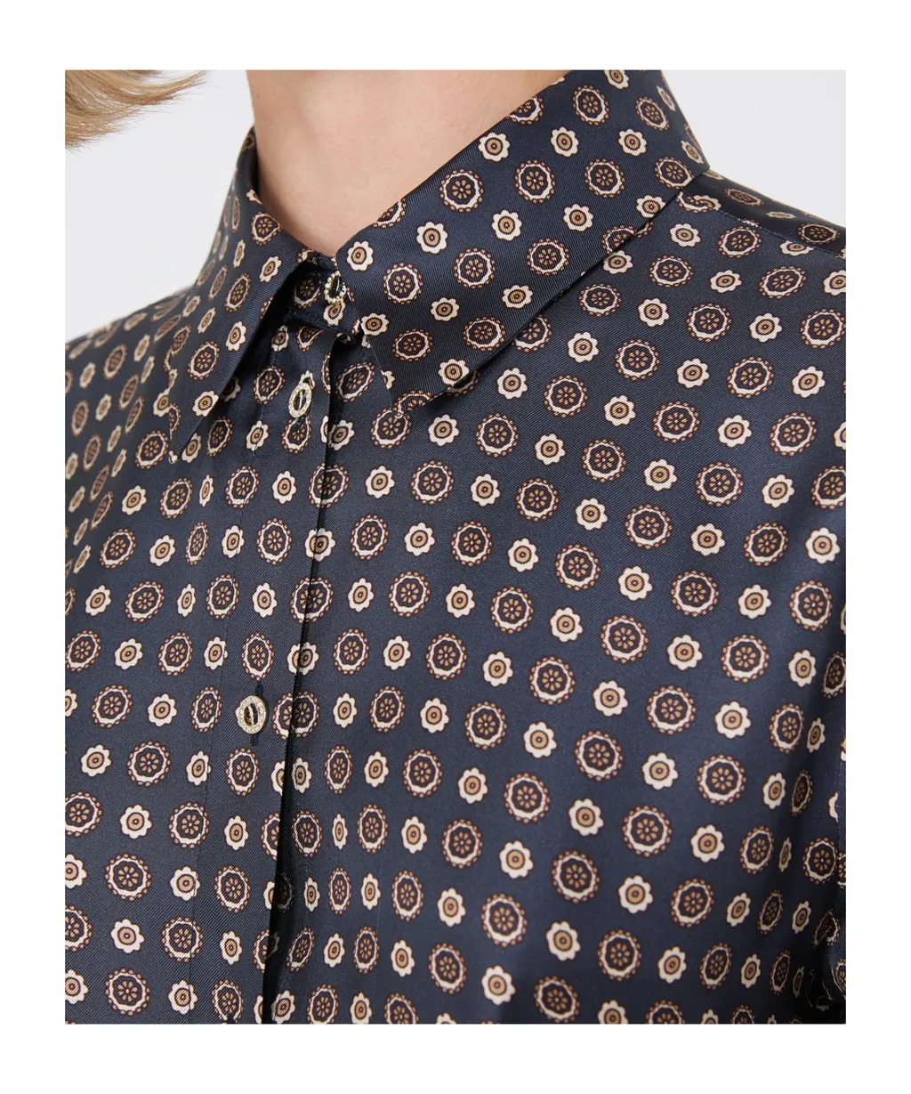 Printed Silk Shirt