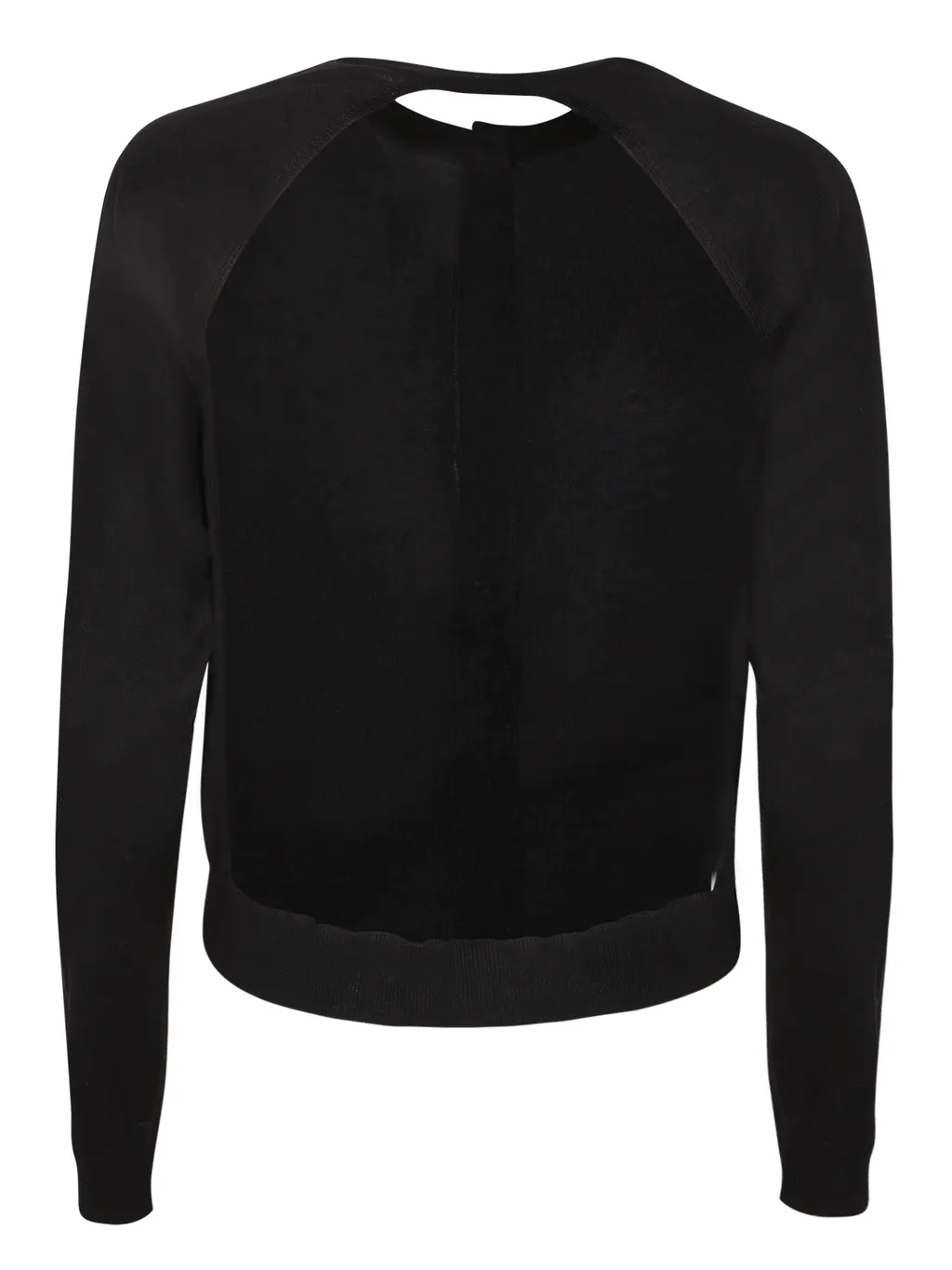 Moschino Logo Plaque Button-Up Knitted Cardigan