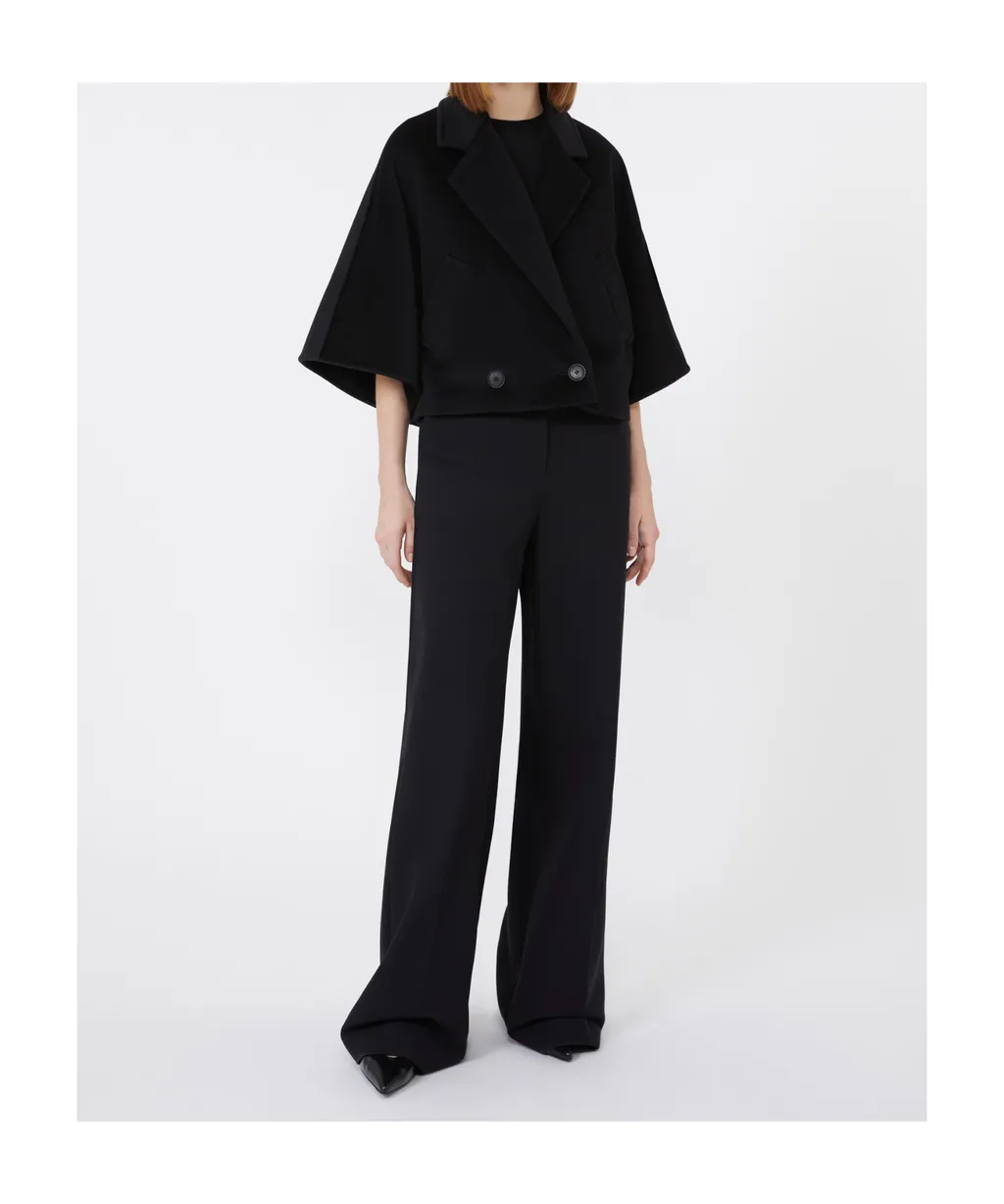 Wool And Cashmere Cropped Jacket