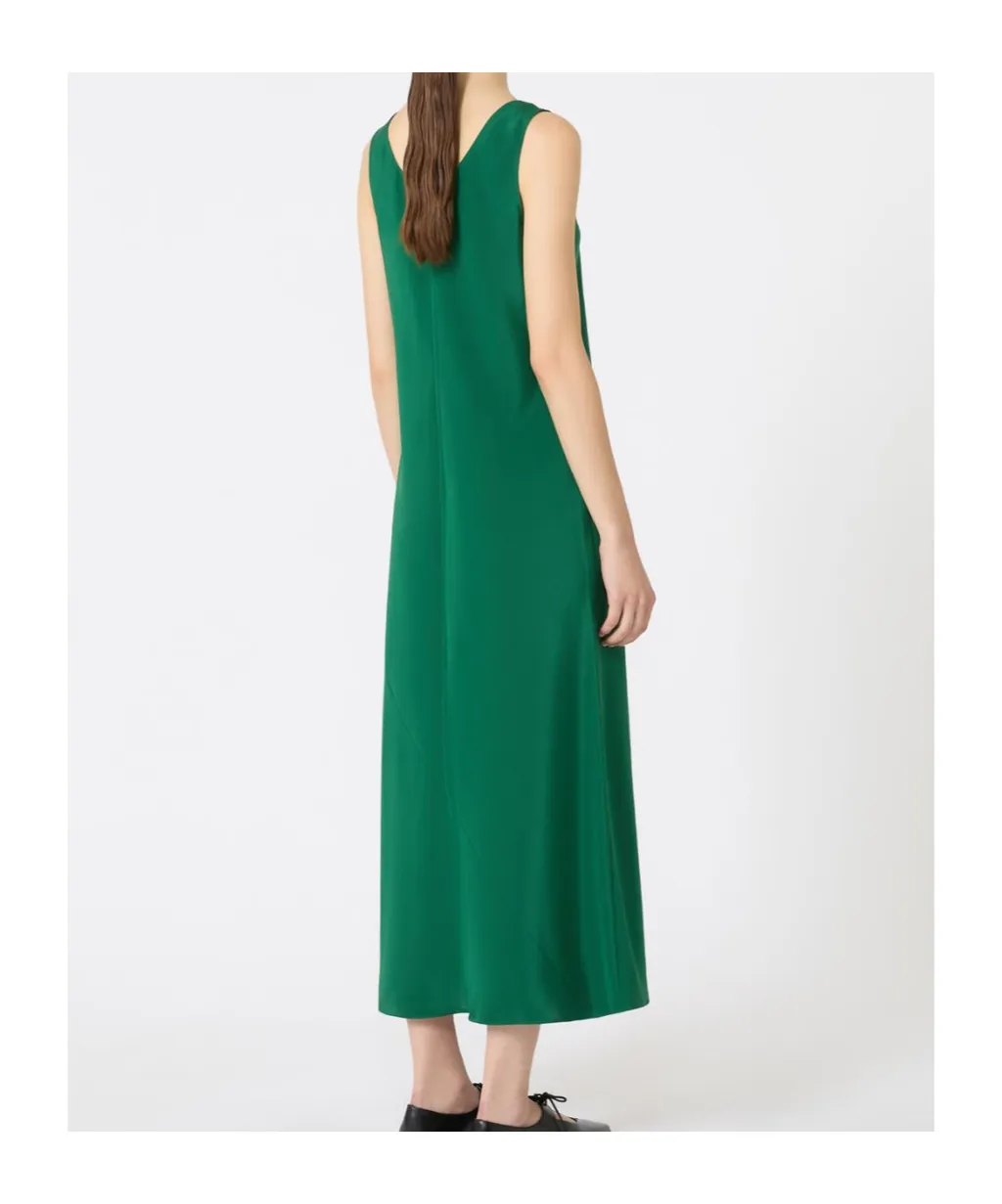 Crpe De Chine Dress