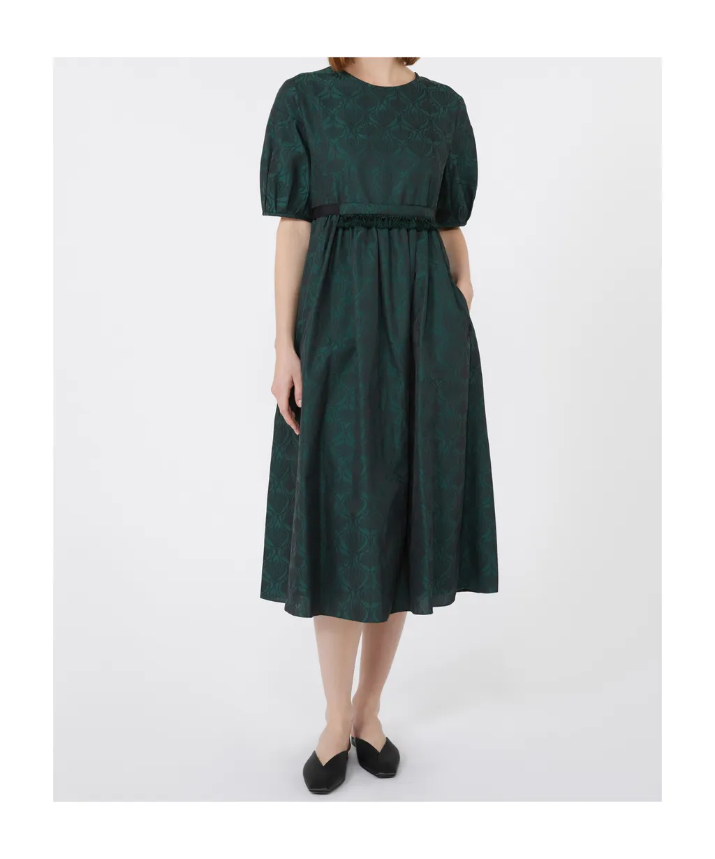 Jacquard Cotton Dress