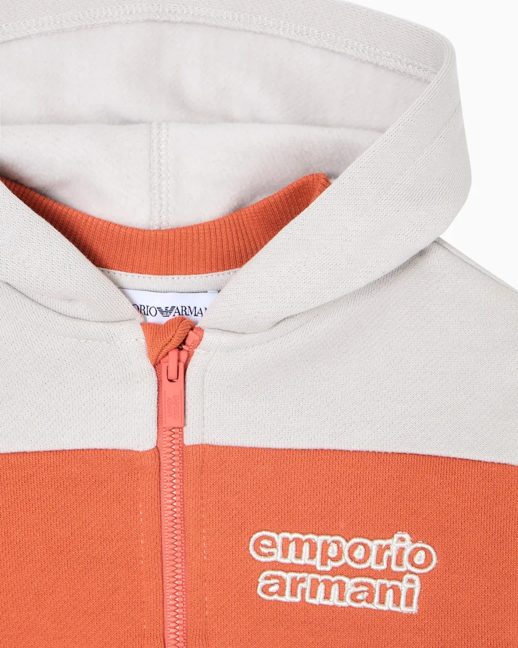Logo-Embroidered Striped Hoodie