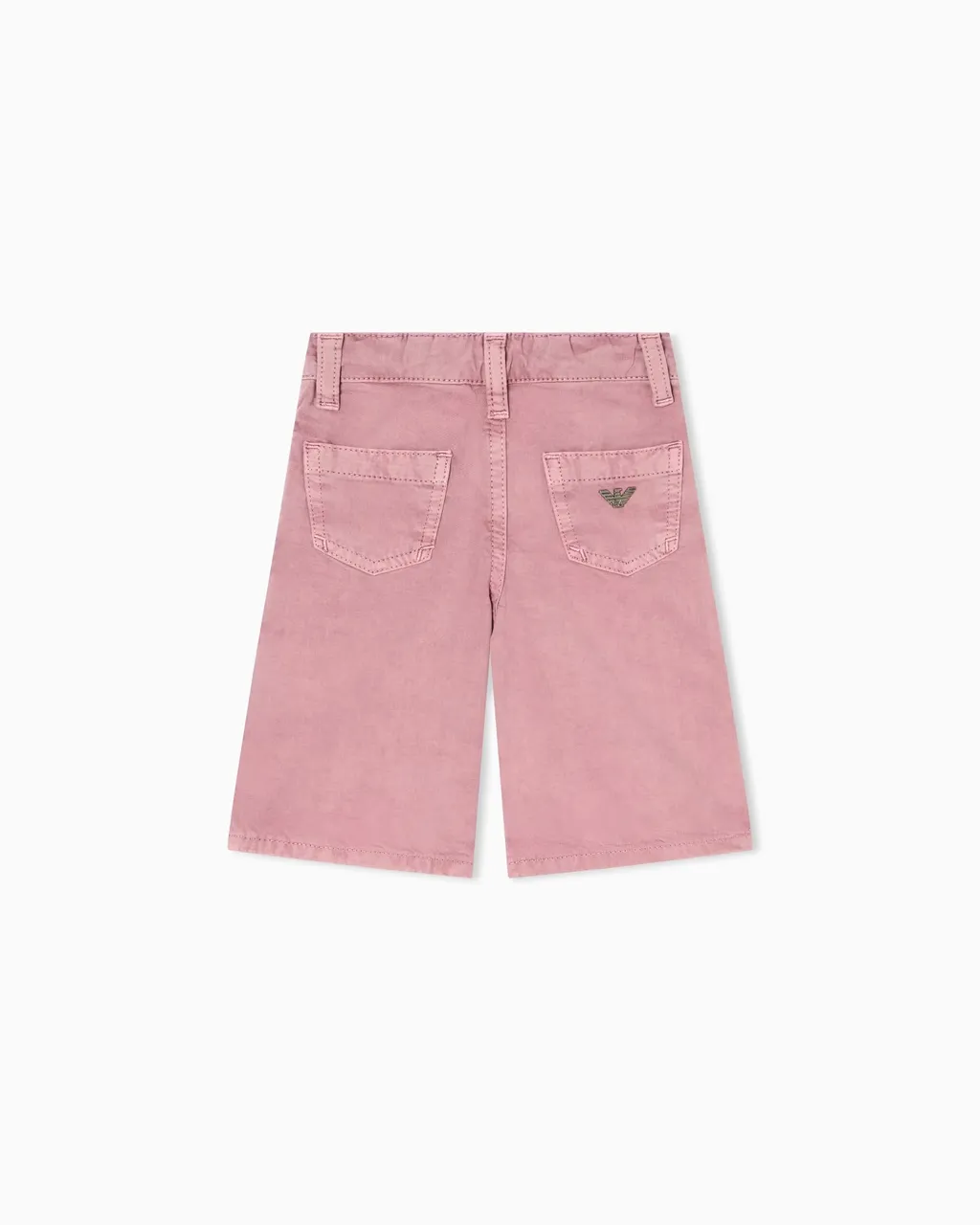 Logo-Plaque Cotton Trousers