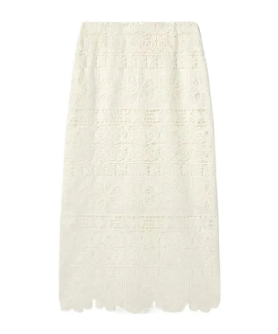 Lacey Pencil Skirt