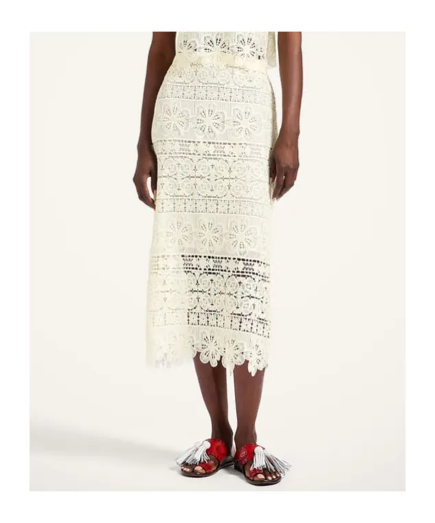 Lacey Pencil Skirt