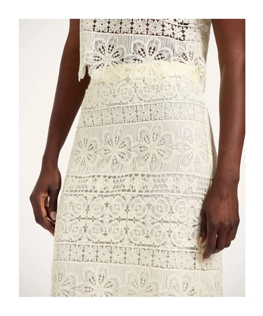 Lacey Pencil Skirt