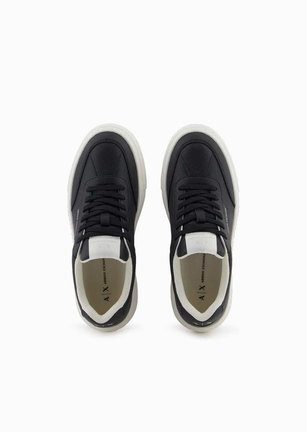 Round Toe Low Top Sneakers