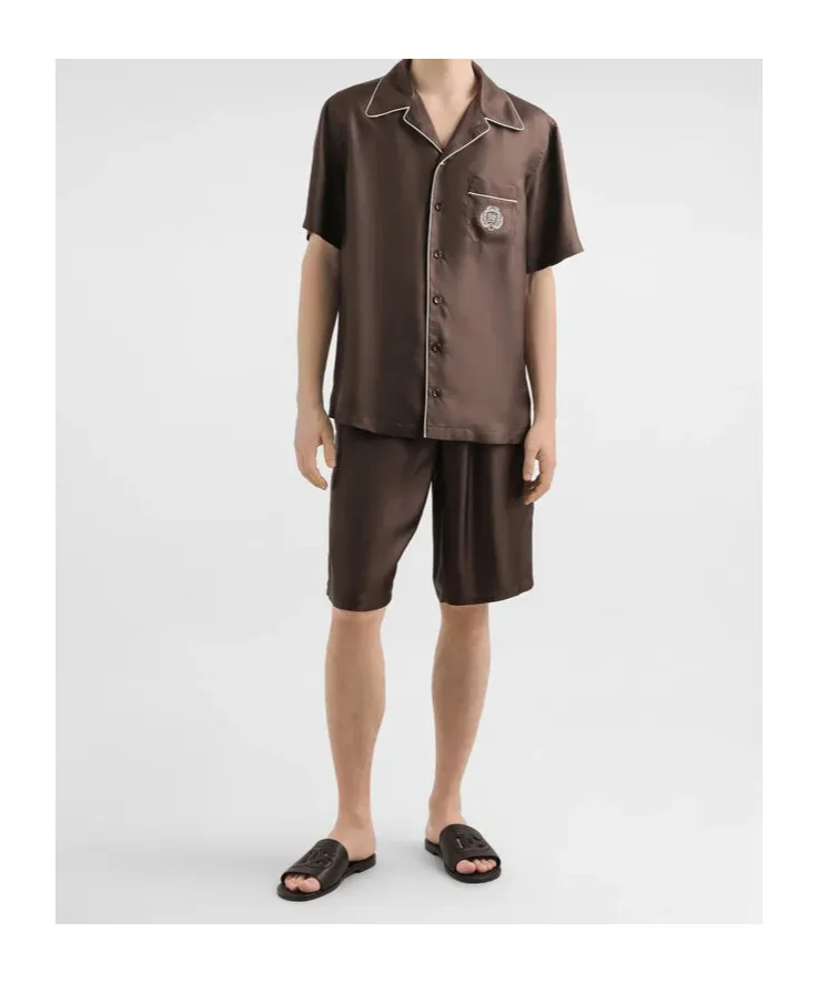 Collared Short-Sleeve Shirt